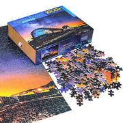 Ingooood-Jigsaw Puzzle 1000 Pieces-Sneak Peek Series-Night Sky Train - Ingooood