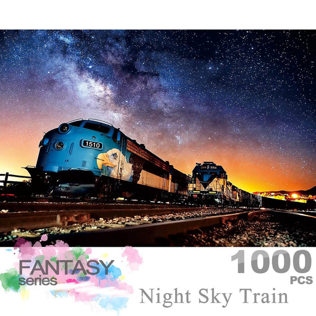 Ingooood 1000 Piece Jigsaw Puzzle For Adults - Fantasy Northern Lights Design (IG-1071), Wooden Pieces - View #6
