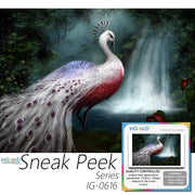 Ingooood- Jigsaw Puzzle 1000 Pieces- Sneak Peek Series- Peacock in The Forest_IG-0616 Entertainment Toys for Graduation or Birthday Gift Home Decor - Ingooood