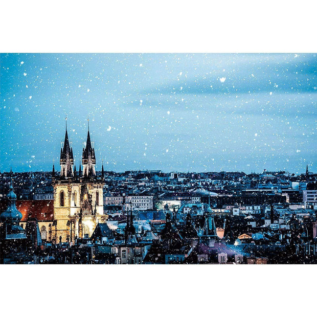 Ingooood-Jigsaw Puzzle 1000 Pieces-Sneak Peek Series-Prague_IG-1539 Entertainment Toys for Adult Graduation or Birthday Gift Home Decor - Ingooood_US