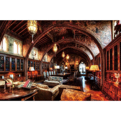 Ingooood-Jigsaw Puzzle 1000 Pieces-Sneak Peek Series-Reception Room_IG-0936 Entertainment Toys for Graduation or Birthday Gift Home Decor - Ingooood