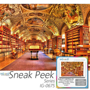 Ingooood-Jigsaw Puzzle 1000 Pieces-Sneak Peek Series-Record Library_IG-0675 Entertainment Toy for Adult Special Graduation or Birthday Gift Home Decor - Ingooood