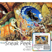 Ingooood- Jigsaw Puzzle 1000 Pieces- Sneak Peek Series-Saints' War_IG-0657 Entertainment Toys for Adult Special Graduation or Birthday Gift Home Decor - Ingooood