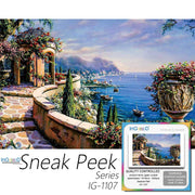 Ingooood-Jigsaw Puzzle 1000 Pieces-Sneak Peek Series-Seaside Path_IG-1107 Entertainment Toys for Adult Special Graduation or Birthday Gift Home Decor - Ingooood