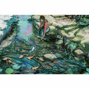 Ingooood-Jigsaw Puzzle 1000 Pieces-Sneak Peek Series-Secluded stream_IG-1595 Entertainment Toys for Adult Graduation or Birthday Gift Home Decor - Ingooood_US