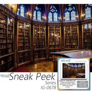 Ingooood-Jigsaw Puzzle 1000 Pieces- Sneak Peek Series-Secret Book Pavilion_IG-0678 Entertainment Toys for Adult Graduation or Birthday Gift Home Decor - Ingooood
