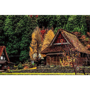 Ingooood-Jigsaw Puzzle 1000 Pieces-Sneak Peek Series-Shirakawa-go_IG-1569 Entertainment Toys for Adult Graduation or Birthday Gift Home Decor - Ingooood_US