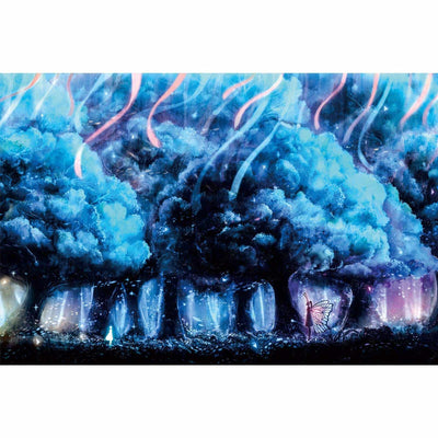 Ingooood-Jigsaw Puzzle 1000 Pieces-Sneak Peek Series-Starry sky plant_IG-1594 Entertainment Toys for Adult Graduation or Birthday Gift Home Decor - Ingooood_US
