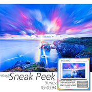 Ingooood-Jigsaw Puzzle 1000 Pieces-Sneak Peek Series-Sunset at The End of The World_IG-0594 Entertainment  for Graduation or Birthday Gift Home Decor - Ingooood
