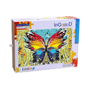 Ingooood-Jigsaw Puzzle 1000 Pieces-Sneak Peek Series-The Butterfly Effect_IG-1513 Entertainment Toys for Adult Graduation or Birthday Gift Home Decor - Ingooood