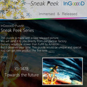 Ingooood-Jigsaw Puzzle 1000 Pieces-Sneak Peek Series-Towards the future_IG-1478 Entertainment Toys for Adult Graduation or Birthday Gift Home Decor - Ingooood