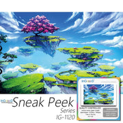 Ingooood-Jigsaw Puzzle 1000 Pieces-Sneak Peek Series-Tree in The Sky_IG-1120 Entertainment Toys for Graduation or Birthday Gift Home Decor - Ingooood