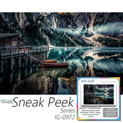 Ingooood-Jigsaw Puzzle 1000 Pieces-Sneak Peek Series-Under The Snow Mountain_IG-0972 Entertainment Toys for Graduation or Birthday Gift Home Decor - Ingooood