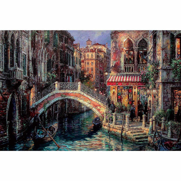 Ingooood-Jigsaw Puzzle 1000 Pieces-Sneak Peek Series-Venice landscape_IG-1527 Entertainment Toys for Adult Graduation or Birthday Gift Home Decor - Ingooood