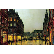 Ingooood-Jigsaw Puzzle 1000 Pieces-Sneak Peek Series-Victoria night view_IG-1528 Entertainment Toys for Adult Graduation or Birthday Gift Home Decor - Ingooood