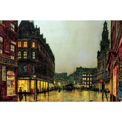Ingooood-Jigsaw Puzzle 1000 Pieces-Sneak Peek Series-Victoria night view_IG-1528 Entertainment Toys for Adult Graduation or Birthday Gift Home Decor - Ingooood