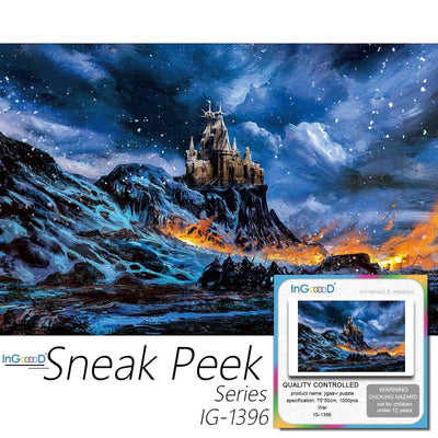 Ingooood-Jigsaw Puzzle 1000 Pieces-Sneak Peek Series-War_IG-1396 Entertainment Toys for Adult Special Graduation or Birthday Gift Home Decor - Ingooood
