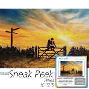 Ingooood-Jigsaw Puzzle 1000 Pieces-Sneak Peek Series- Watch The Sunrise Together_IG-1215 Entertainment Toys for Adult Special Graduation or Birthday Gift Home Decor - Ingooood