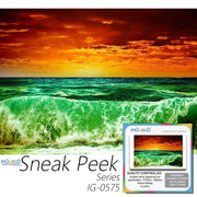 Ingooood-Jigsaw Puzzle 1000 Pieces-Sneak Peek Series-Waves Rolling_IG-0575 Entertainment Toys for Adult Special Graduation or Birthday Gift Home Decor - Ingooood