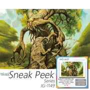 Ingooood-Jigsaw Puzzle 1000 Pieces-Sneak Peek Series- Weird Tree Trunk_IG-1149 Entertainment Toys for Adult Special Graduation or Birthday Gift Home Decor - Ingooood