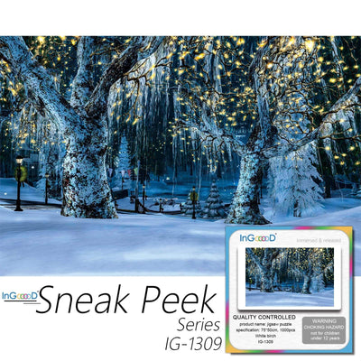 Ingooood-Jigsaw Puzzle 1000 Pieces-Sneak Peek Series-White Birch_IG-1309 Entertainment Toys for Adult Special Graduation or Birthday Gift Home Decor - Ingooood