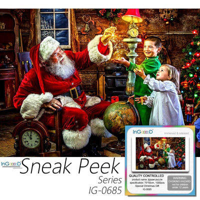 Ingooood- Jigsaw Puzzle 1000 Pieces- Special Christmas Gift_IG-0685 Entertainment Toys for Adult Special Graduation or Birthday Gift Home Decor - Ingooood