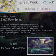 Ingooood- Jigsaw Puzzle 1000 Pieces- The Secret of Mushrooms_IG-0618 Entertainment Toys for Adult Special Graduation or Birthday Gift Home Decor - Ingooood