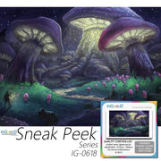 Ingooood- Jigsaw Puzzle 1000 Pieces- The Secret of Mushrooms_IG-0618 Entertainment Toys for Adult Special Graduation or Birthday Gift Home Decor - Ingooood
