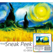 Ingooood- Jigsaw Puzzle 1000 Pieces- Wheat Field Under The Sun_IG-0856 Entertainment Toys for Adult Special Graduation or Birthday Gift Home Decor - Ingooood