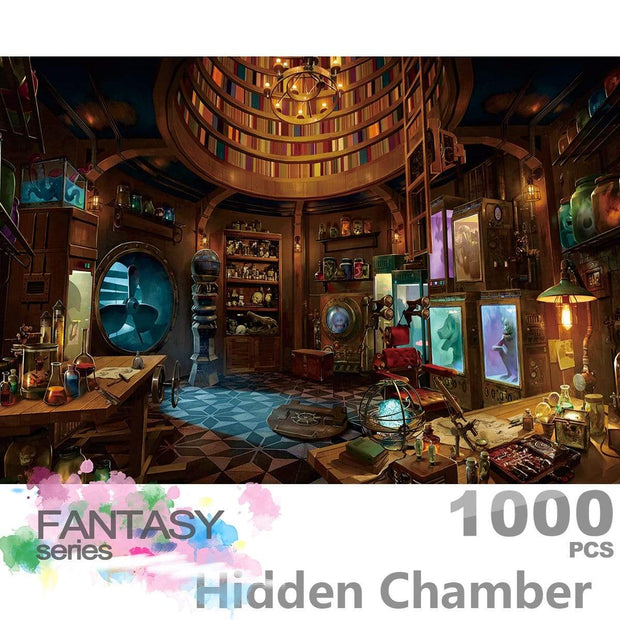 Ingooood- Jigsaw Puzzle-Fantasy Series- Hidden Chamber -IG-0551 Entertainment Wooden Puzzles Toys - Ingooood