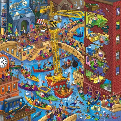 Ingooood Jigsaw Puzzles 500 Pieces - Puppy's Attack - Ingooood