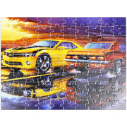 Ingooood Plastic Jigsaw Puzzle 100 Pieces for Kids- Muscle Car - Ingooood