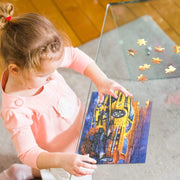 Ingooood Plastic Jigsaw Puzzle 100 Pieces for Kids- Muscle Car - Ingooood