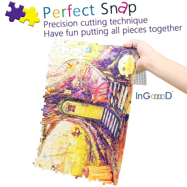 Ingooood wooden Jigsaw Puzzle 1000 Pieces for Adult - Dream House of Y