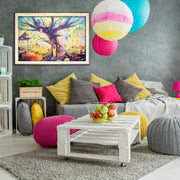 Ingooood Plastic Jigsaw Puzzle 1000 Pieces for Adult - Dream House of Young Lady - Ingooood
