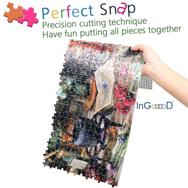 Ingooood Plastic Jigsaw Puzzle 1000 Pieces for Adult - Workbench - Ingooood