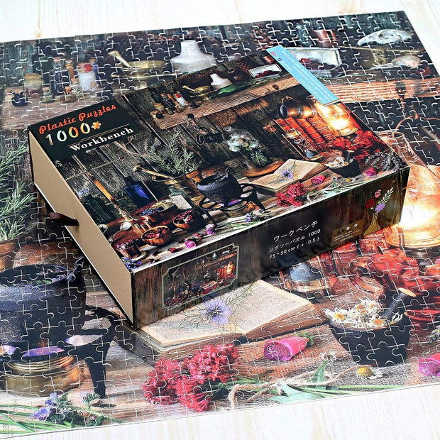 Ingooood Plastic Jigsaw Puzzle 1000 Pieces for Adult - Workbench - Ingooood