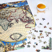 Ingooood Plastic Jigsaw Puzzle 1000 Pieces for Adult - World Map - Ingooood