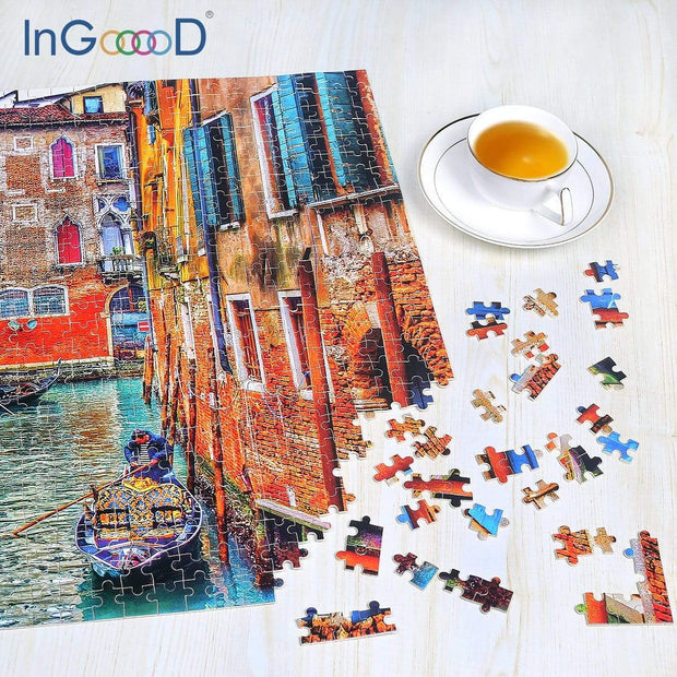 Ingooood Wooden Jigsaw Puzzle 1000 Pieces for Adult - A&O Venedig Mestre - Ingooood