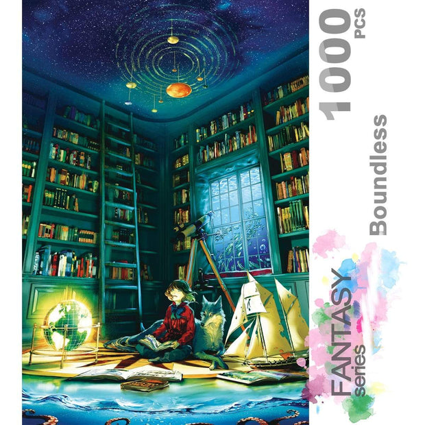 Ingooood Wooden Jigsaw Puzzle 1000 Pieces for Adult - Boundless - Ingooood