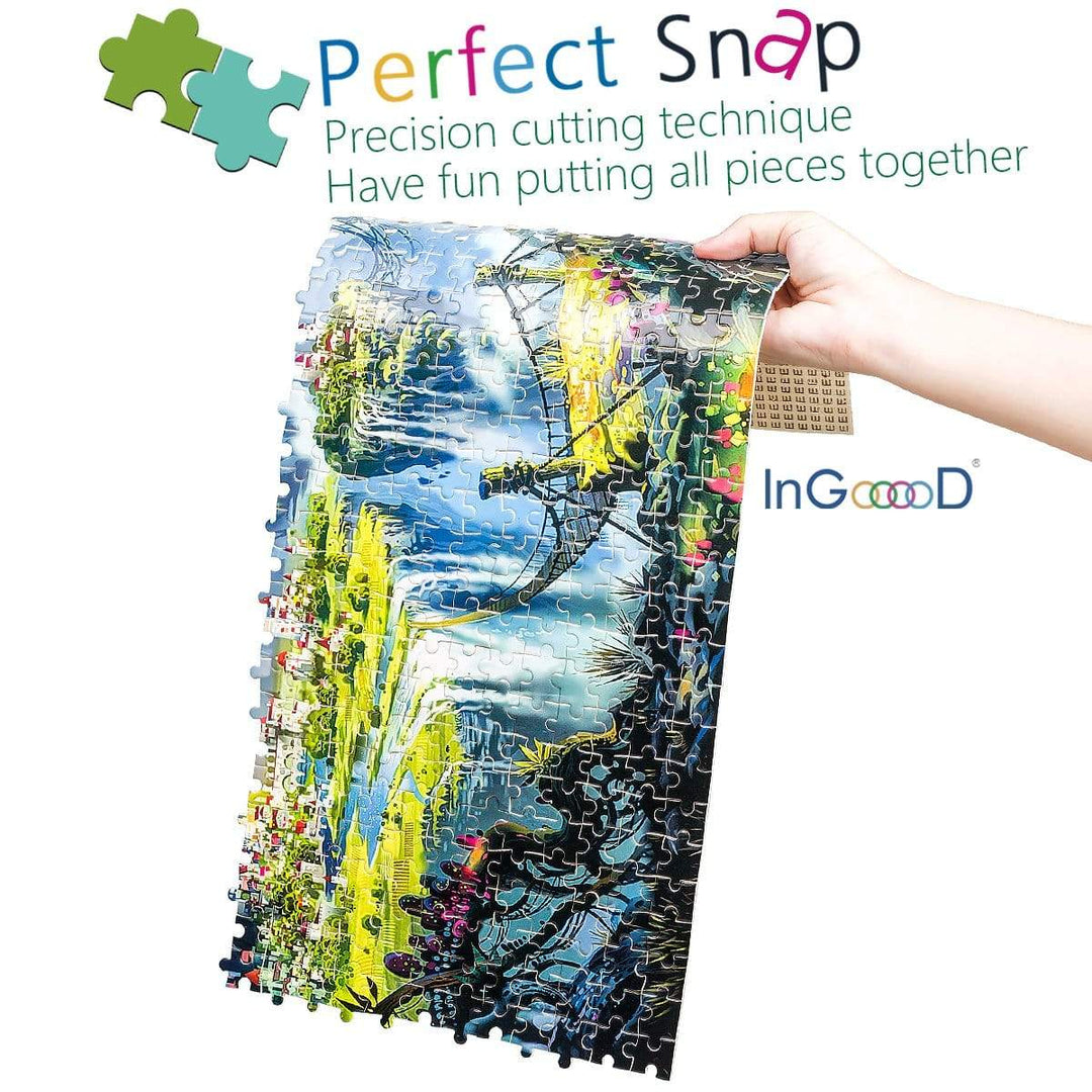 Ingooood Jigsaw Puzzle-Castle in the Sky