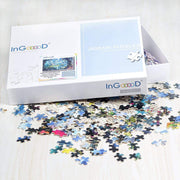 Ingooood Wooden Jigsaw Puzzle 1000 Pieces for Adult - Castle in the Sky - Ingooood