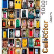 Ingooood Wooden Jigsaw Puzzle 1000 Pieces for Adult - Doors - Ingooood