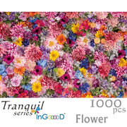 Ingooood Wooden Jigsaw Puzzle 1000 Pieces for Adult - Flower - Ingooood