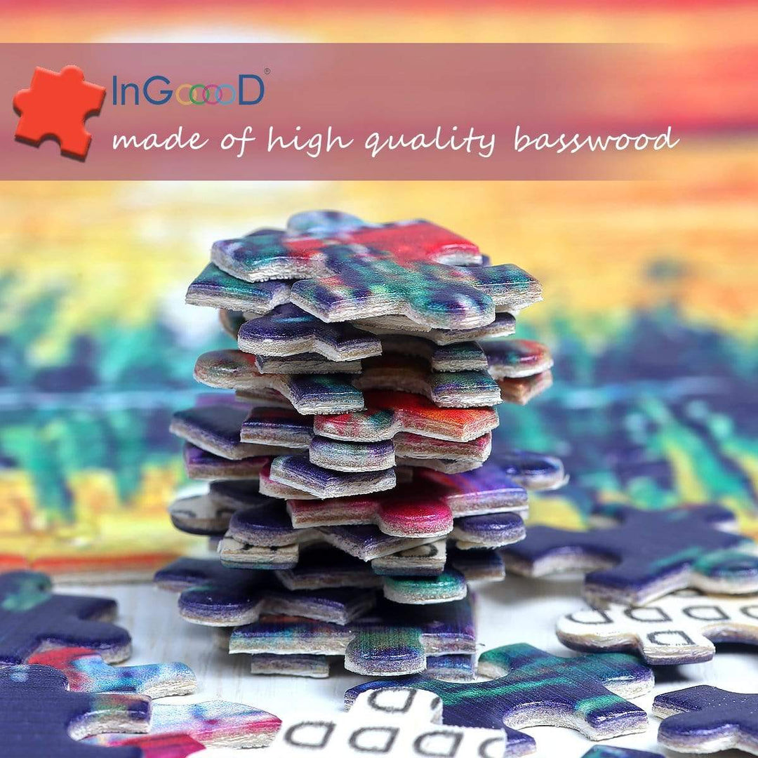Ingooood- Jigsaw Puzzles 1000 Pieces for Adult- Tranquil Series-Sunris