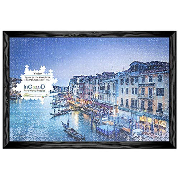 Ingooood Wooden Jigsaw Puzzle 1000 Pieces for Adult - Venice - Ingooood