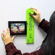 Picture Frame Level Ruler - Suspension measurement marking position tool with a pencil for measuring the suspension and horizontal wall of the roof - Ingooood